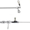 Ford C6 Transmission Kickdown Cable A-Premium Stainless-4