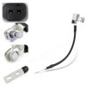 Negative Battery Cable AUTOKAY Metal Flange Mount-2