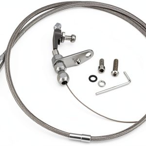 Kick Down Cable EVGATSAUTO Stainless Braided-0