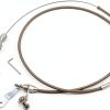 Ford C-6 Transmission Kick Down Cable Stainless Steel-1