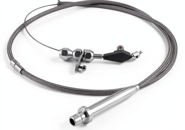Yctze Stainless Steel Turbo 350 Kickdown Cable-4