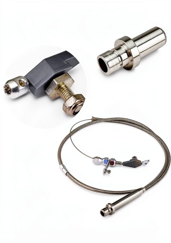 Kick Down Cable EVGATSAUTO Stainless Braided-2