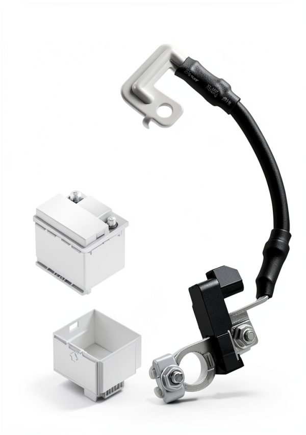 Battery Negative Cable Vudajuley for Kia Forte-2