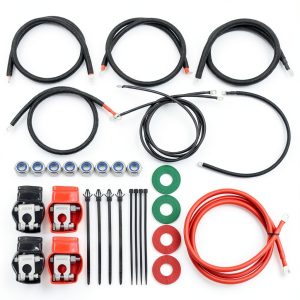 Ford Super Duty Battery Cables Ballmers 2/0 Kit-0