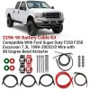 Ford Super Duty Battery Cables Ballmers 2/0 Kit-1