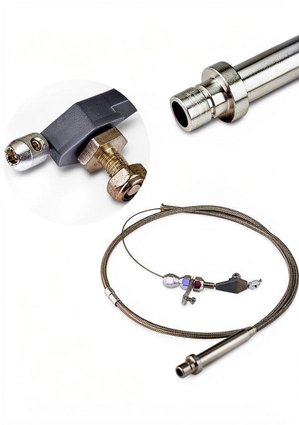 Yctze Stainless Steel Turbo 350 Kickdown Cable-3