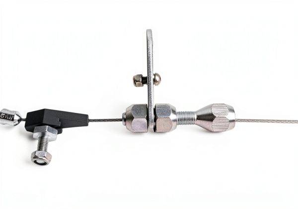Ford C-6 Transmission Kick Down Cable Stainless Steel-3