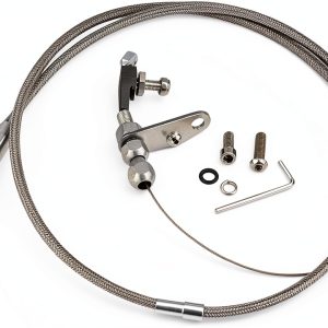 Yctze Stainless Steel Turbo 350 Kickdown Cable-0