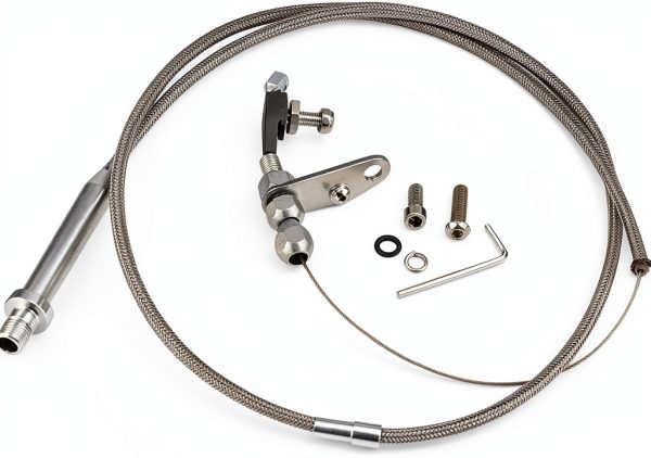 Yctze Stainless Steel Turbo 350 Kickdown Cable-0