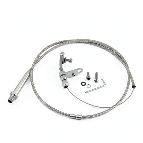 Kick Down Cable EVGATSAUTO Stainless Braided-8