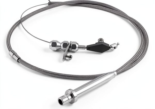 Kick Down Cable EVGATSAUTO Stainless Braided-7