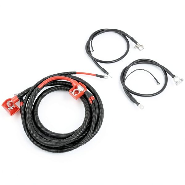 Ford 7.3L Powerstroke Diesel Starter Cable Kit by AKWH-2