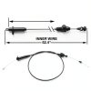 Detent Kickdown Cable by CTTMEOOB for Automotive Replacement-4