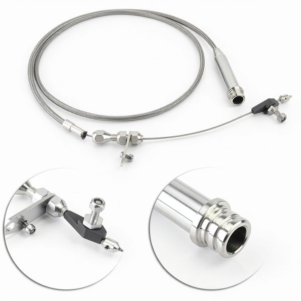 KIMISS Transmission Detent Cable for 700R4 GM Vehicles-4