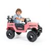 Miniature Motors 24V Kids Ride-On Truck Black Blue Remote Control-1