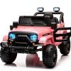 Miniature Motors 24V Kids Ride-On Truck Black Blue Remote Control-0