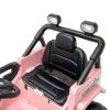 Miniature Motors 24V Kids Ride-On Truck Black Blue Remote Control-6
