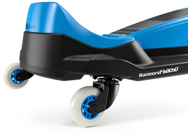 Razor Crazy Cart Shift Electric Go Kart for Kids Ages 6+ - 12V Drifting System, High/Low Speed Switch, Simplified Drifting, Riders up to 120 lbs, Black/Blue-1