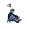 Razor Crazy Cart Shift Electric Go Kart for Kids Ages 6+ - 12V Drifting System, High/Low Speed Switch, Simplified Drifting, Riders up to 120 lbs, Black/Blue-8