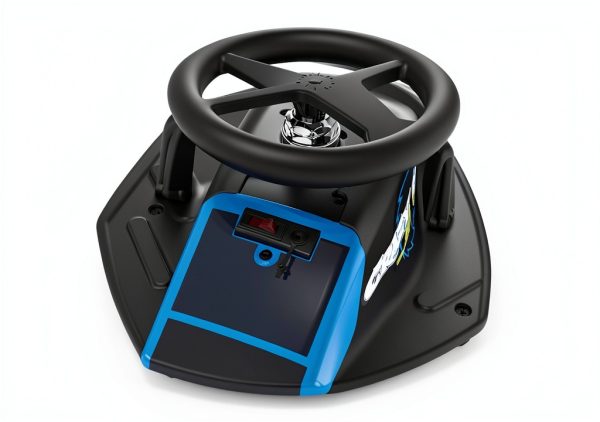 Razor Crazy Cart Shift Electric Go Kart for Kids Ages 6+ - 12V Drifting System, High/Low Speed Switch, Simplified Drifting, Riders up to 120 lbs, Black/Blue-12