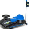 Razor Crazy Cart Shift Electric Go Kart for Kids Ages 6+ - 12V Drifting System, High/Low Speed Switch, Simplified Drifting, Riders up to 120 lbs, Black/Blue-0