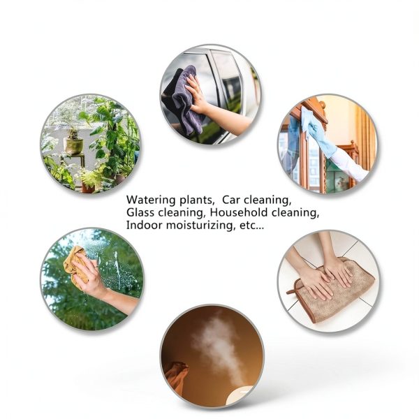 Glass Spray Bottles, Handheld Pressure Sprayers with Adjustable-5