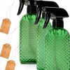 Glass Spray Bottles, Handheld Pressure Sprayers with Adjustable-0