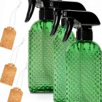 Glass Spray Bottles, Handheld Pressure Sprayers with Adjustable-0