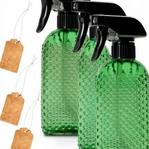Glass Spray Bottles, Handheld Pressure Sprayers with Adjustable-0