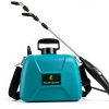 2 Gallon Battery Powered Garden Sprayer, Electric Sprayer with USB Rechargeable Handle, 3 Mist Nozzles, Retractable Wand, Water Pump Sprayers with Adjustable Shoulder Strap for Yard, Lawn and Garden-4