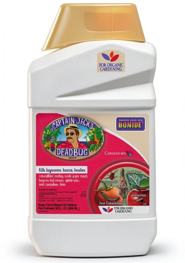 Bonide Captain Jack's Deadbug Brew, 32 oz Concentrate Outdoor Insecticide and Mite Killer for Organic Gardening-0
